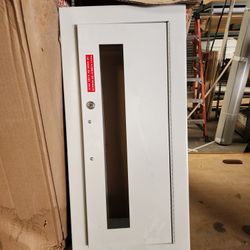 Larsen Mfg Recessed Fire Extinguisher  Cabinet