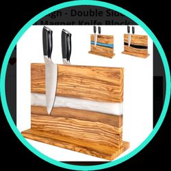 Magnetic Knife Block Stand 
