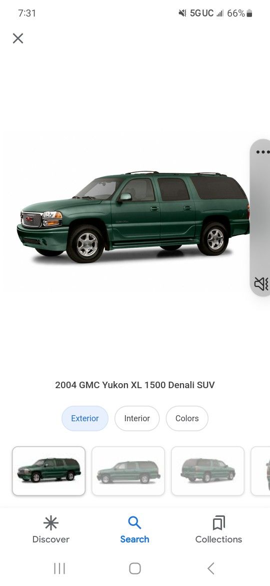 02-06 Yukon Denali Front Bumper