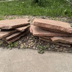 11 Large Natural Stone Pathway Steps