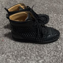 Christian Louboutin All Black Red Bottom