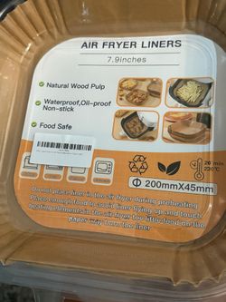 Air fryer parchment paper