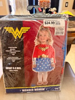 Halloween Baby girl Wonder Woman Costume