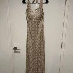 Gold Dress Size M