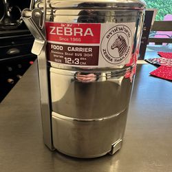 NEW Stainless Steel Zebra Food Carrier