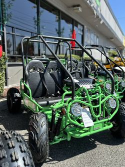 2026 Tao 110cc Go-Kart – Toxic Lime