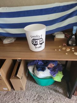 Trailer Trash Novelty Waste Bin