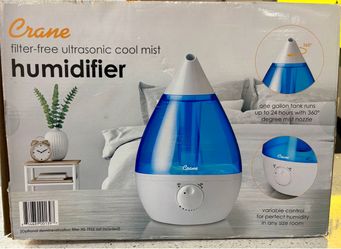 Crane Filter-Free Ultrasonic Cool Mist Humidifier