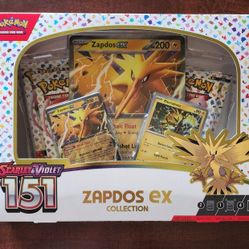 Pokemon 151 Zapados ex Collection
