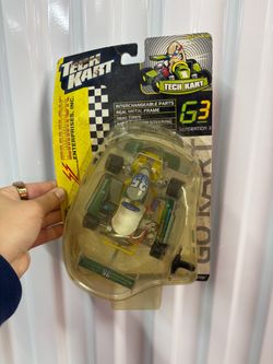 Vintage tech deck kart tech die cast go kart