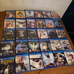 $15! Per Good mas O menos Games Juegos $15! Cada uno or 8 for $100! Free Delivery PS4 PS5 Games. All works