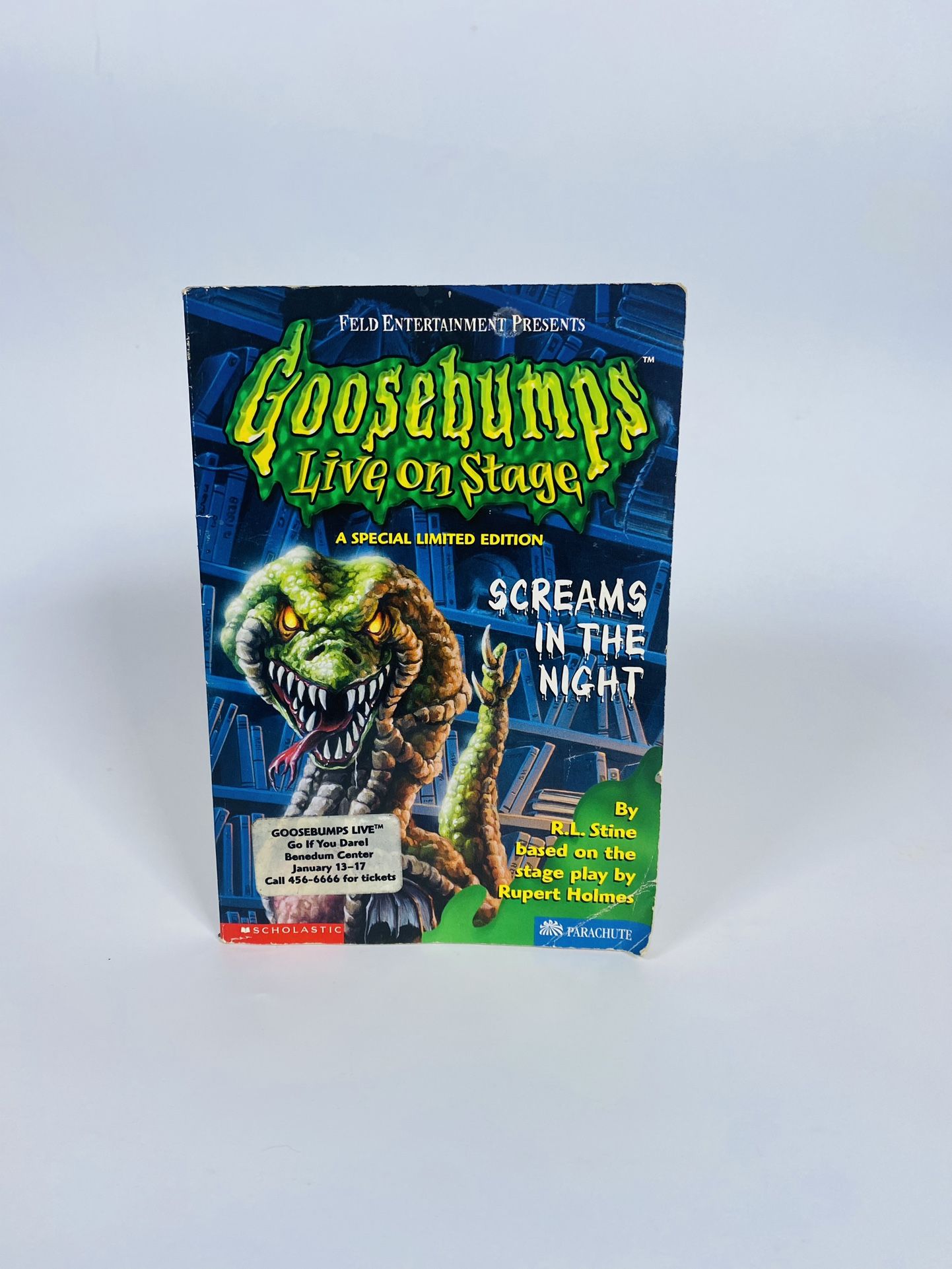 1998 Limited Edition: Goosebumps Live on Stage "Screams in the Night" R.L. Stine
