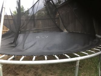 Trampoline With Net