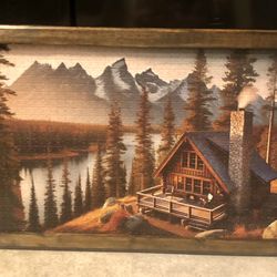 Completed 1000 Piece Puzzle In Frame