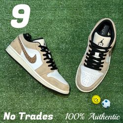 Size 9 Air Jordan 1 low “Palomino” 🐫