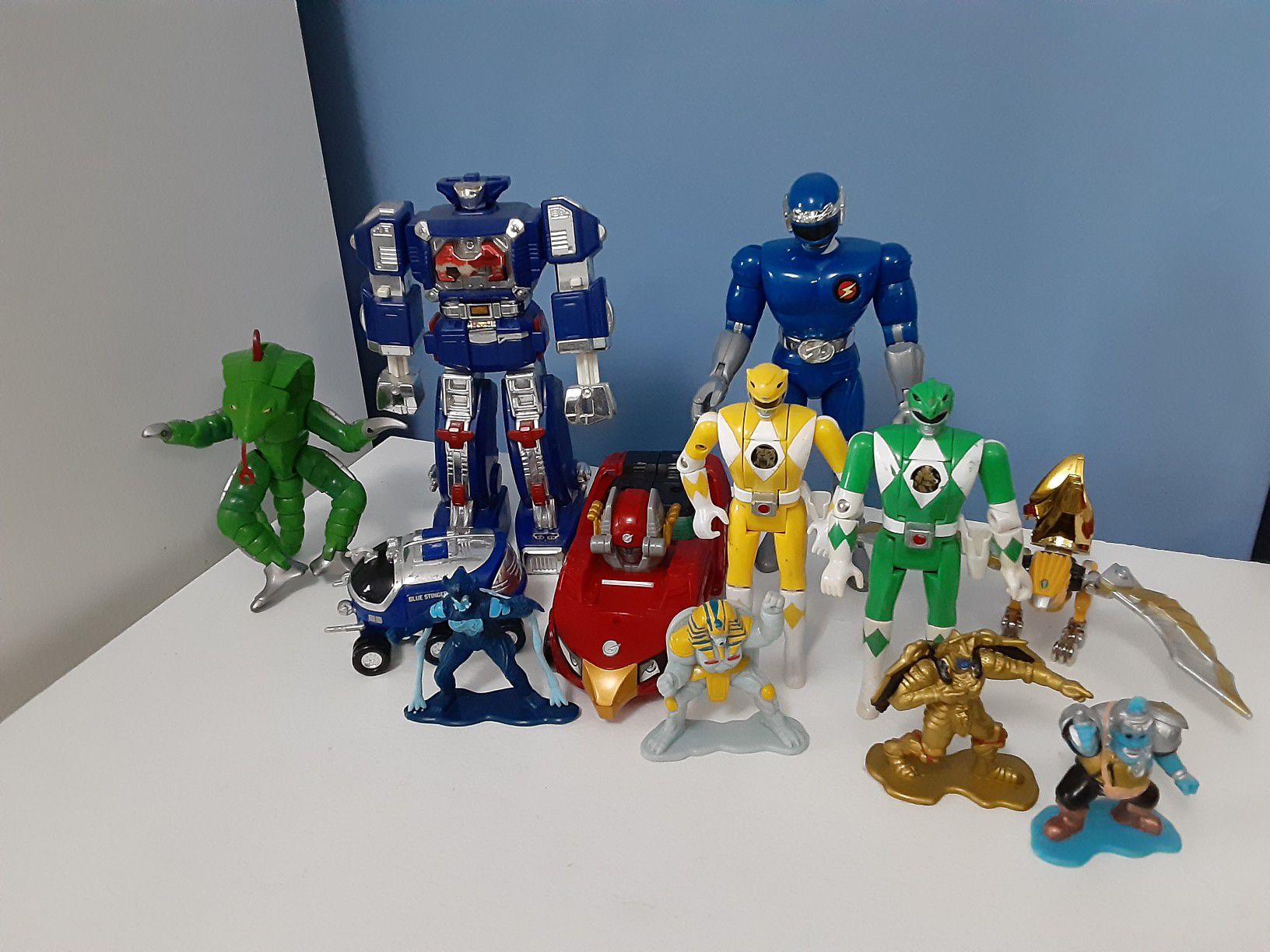 Vintage Power Rangers toys