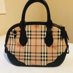 100% Authentic Burberry Bowling Bag