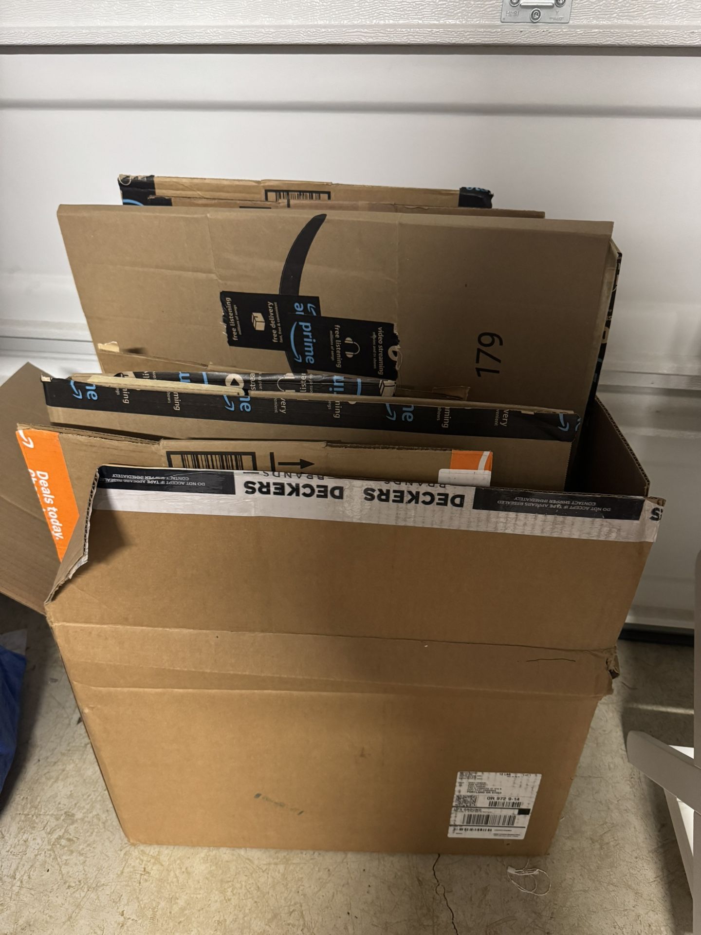 FREE! MUST TAKE ALL! ~20+ cardboard boxes of various sizes