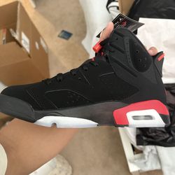 Retro Air Jordan 6 Infrared Salesman Size 10