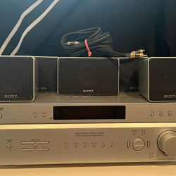 Sony STR-K670P Stereo Receiver Digital/Audio W/ Speakers
