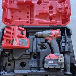 Milwaukee M18 Fuel Hammer Drill/Charger/ 5.0 battery