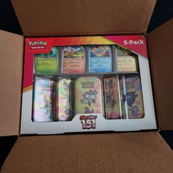 Pokemon Scarlet And Violet 151 Costco Tin Bundle