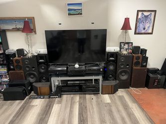 Monster Stereo System  20+ Speakers 