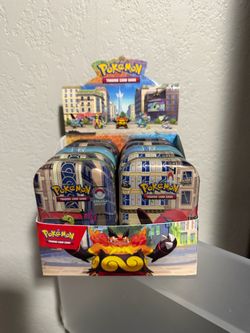 Pokémon Trading Card Game Lumiose Tin Display Box
