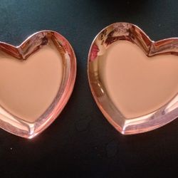 Rose Gold Heart Shaped Home Decor