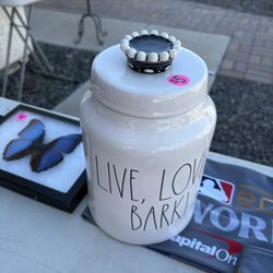 Rae Dunn Doggy Treat Jar $5