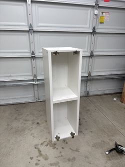 IKEA White Storage Cabinet with Doors