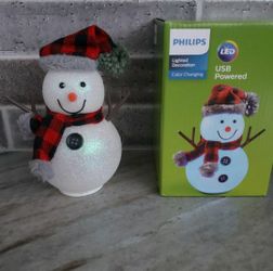 BRAND NEW PHILIPS USB SNOWMAN