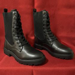 Black Combat Boots