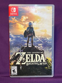 Nintendo Switch The Legend of Zelda Breath of The Wild
