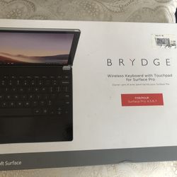 BRYDGE Wireless Keyboard With Touchpad.