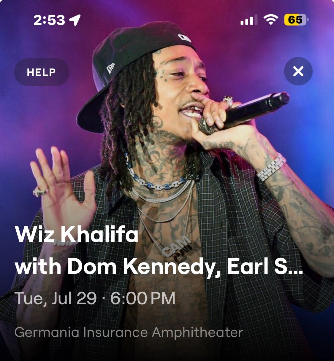 Wiz Khalifa Tickets