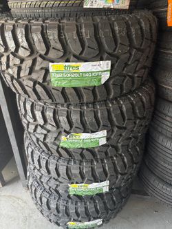 33x12.50R20 TBB Mud Terrain Tires - SET OF 4 FOR $772 + FREE INSTALLATION