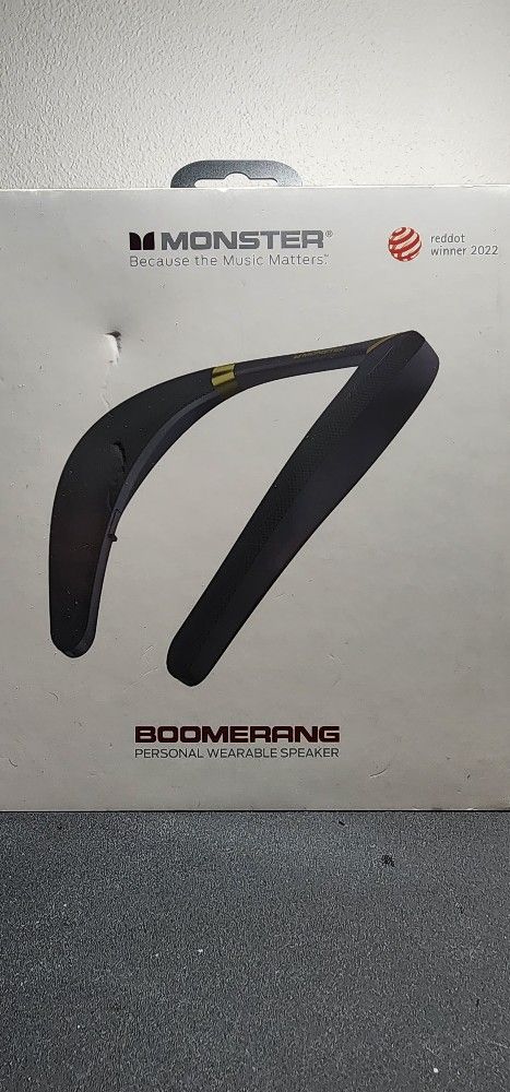 Monster Boomeran Bluetooth Speaker