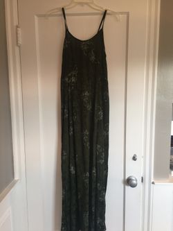 BEAUTIFUL green Sundress w/ Matching Wrap