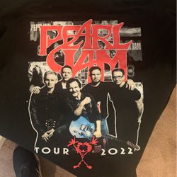 Pearl Jam T-shirt Tour 2022