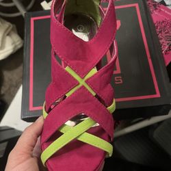 Women’s Hot Pink Wedges/heels 