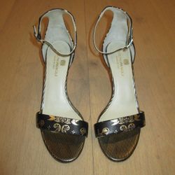Italian designer kitten heels