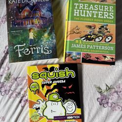 Bundle of 3 new kids books