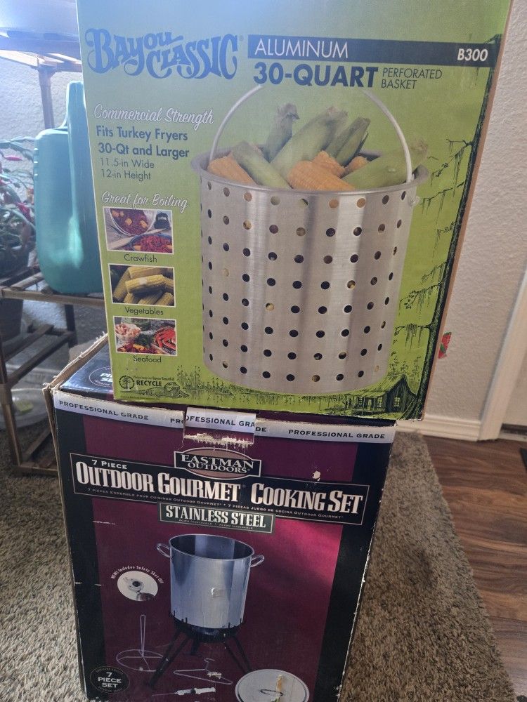 30 Qt Pot With Basket
