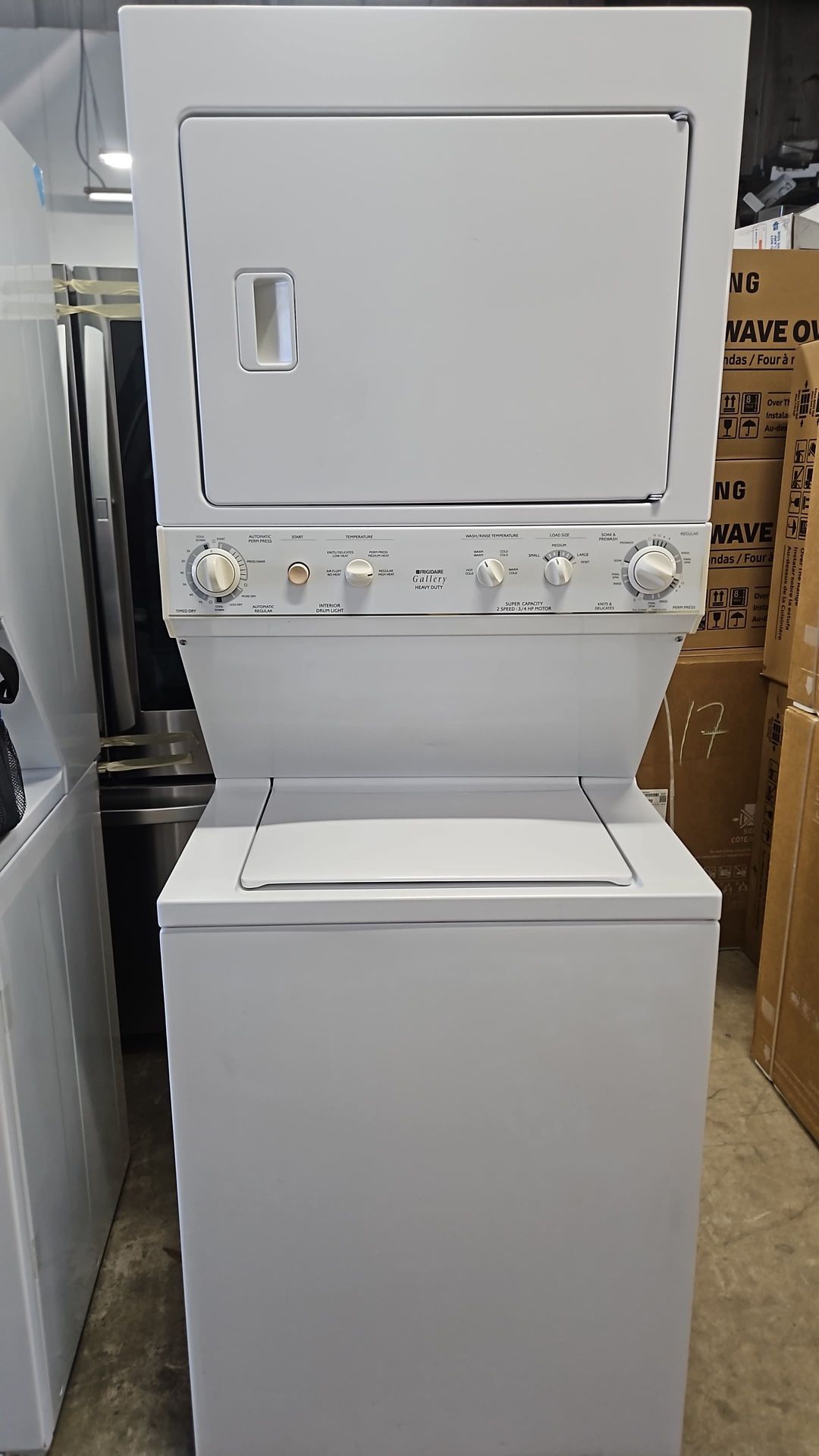 Washer And Dryer 27” Stackable