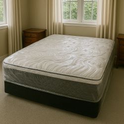 Queen Size Mattress 14” Inches Thick Pillow Top. Quality and Comfort,  Available All Sizes. New From Factory. Same Day Delivery