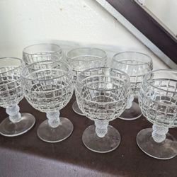 Antique Goblet Glasses