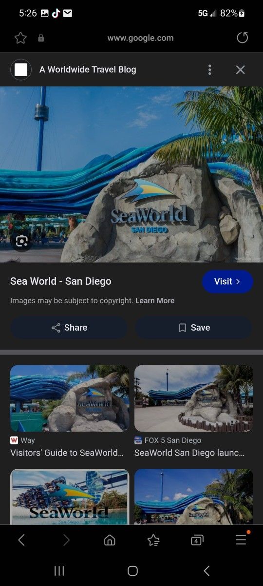 Seaworld Tickets