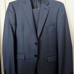 Calvin Klein Slim Fit Suit - Navy Blue Color