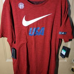 NIKE USA DRIFIT HIGH QUALITY POPULAR DESIGN SHIRT SIZE XLARGE